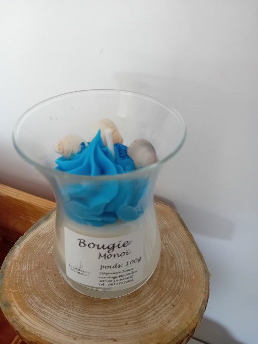 Bougie au monoï