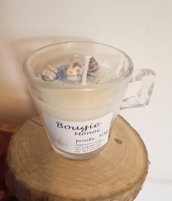 Bougie coquillage