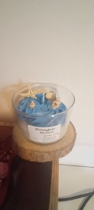 Bougie coquillage 