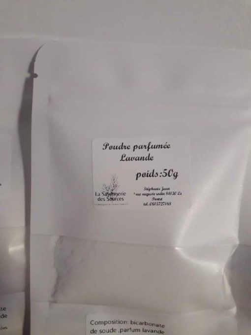 Poudre parfumée lavande