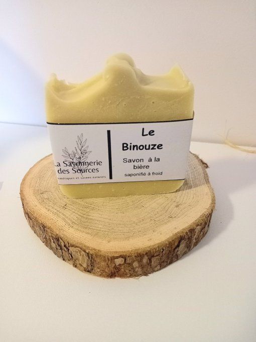 Savon à la bière :Le Binouze 