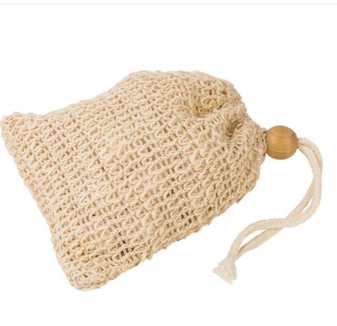 Sac à savon en sisal