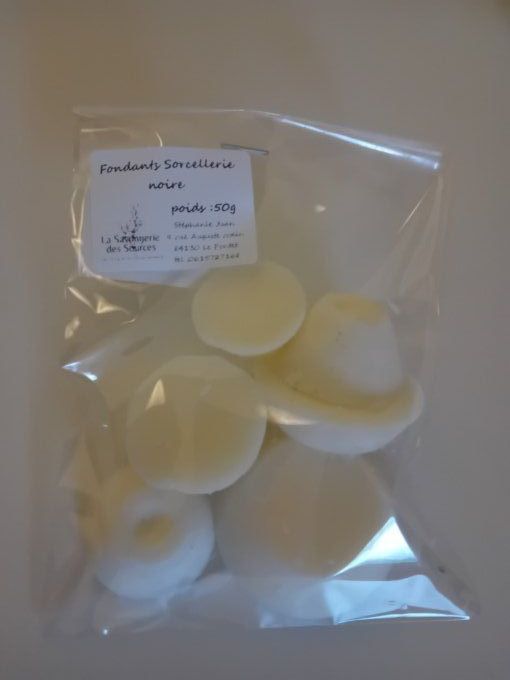 Lot  50g  fondant sorcellerie noire